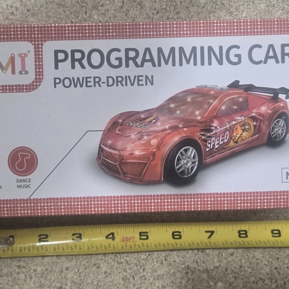 Red Programming Car - Power-Driven - Picture 3 of 6